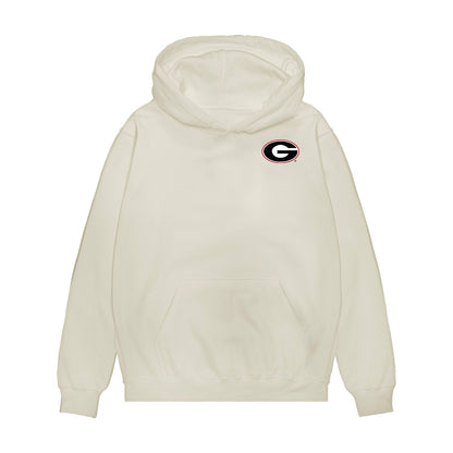 Georgia - NCAA Football : Drew Bobo - Caricature Premium Hooded Sweatshirt-0