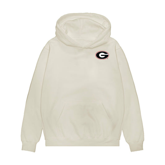 Georgia - NCAA Football : Drew Bobo - Caricature Premium Hooded Sweatshirt-0