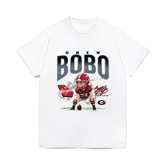 Georgia - NCAA Football : Drew Bobo - Caricature Comfort Colors T-Shirt-0