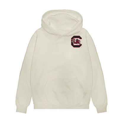South Carolina - NCAA Football : Dylan Stewart - Caricature Premium Hooded Sweatshirt-0