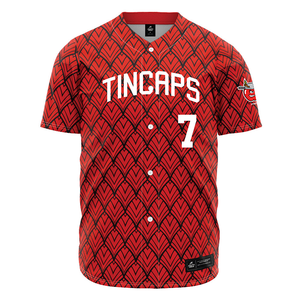 Fort Wayne TinCaps - MILB Baseball : Carlos Rodriguez - Jersey-0
