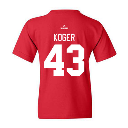 Fort Wayne TinCaps - MILB Baseball : Will Koger - Youth T-Shirt-1