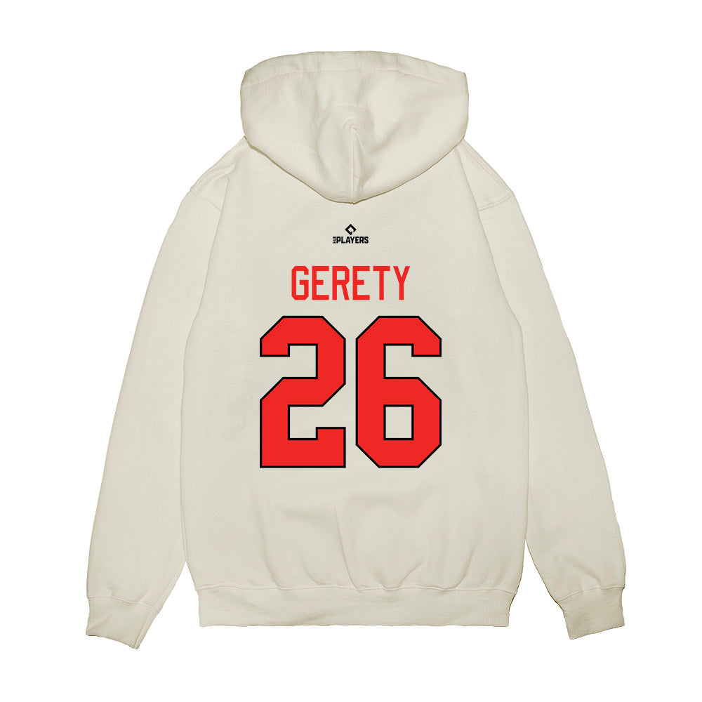Fort Wayne TinCaps - MILB Baseball : Ryan Gerety - Premium Hooded Sweatshirt-1