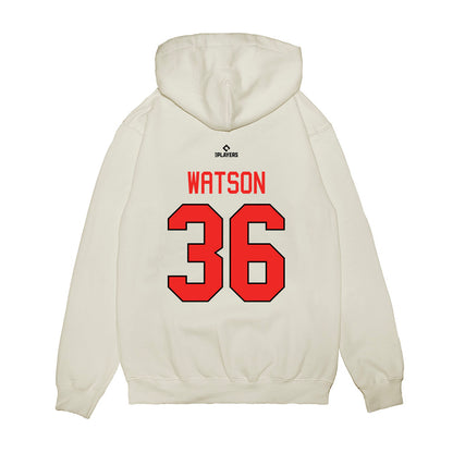 Fort Wayne TinCaps - MILB Baseball : Matthew Watson - Premium Hooded Sweatshirt-1