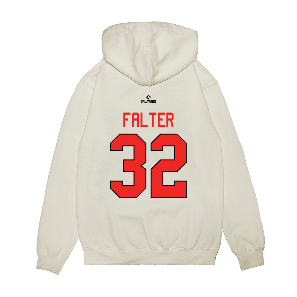 Fort Wayne TinCaps - MILB Baseball : Nick Falter - Premium Hooded Sweatshirt-1