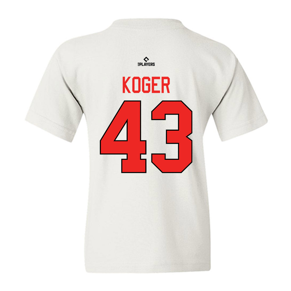 Fort Wayne TinCaps - MILB Baseball : Will Koger - Youth T-Shirt-1