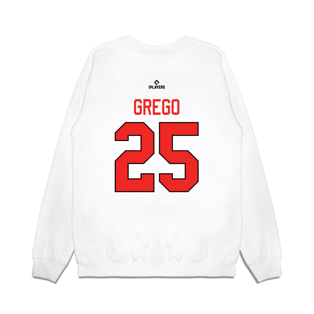Fort Wayne TinCaps - MILB Baseball : Dylan Grego - Premium Crewneck Sweatshirt-1