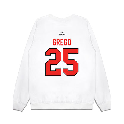 Fort Wayne TinCaps - MILB Baseball : Dylan Grego - Premium Crewneck Sweatshirt-1