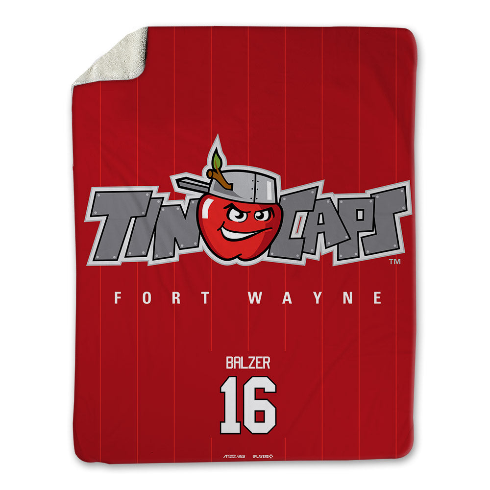 Fort Wayne TinCaps - MILB Baseball : Bryan Balzer - Blanket-0