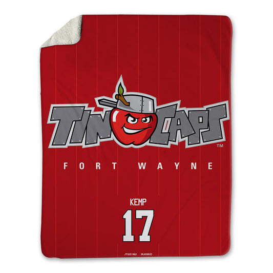 Fort Wayne TinCaps - MILB Baseball : Kannon Kemp - Blanket-0