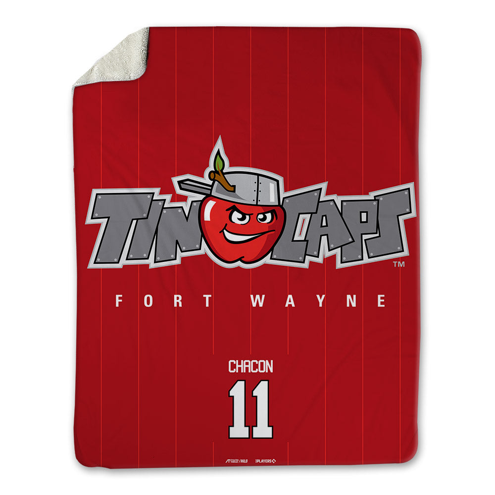 Fort Wayne TinCaps - MILB Baseball : Javier Chacon - Blanket-0