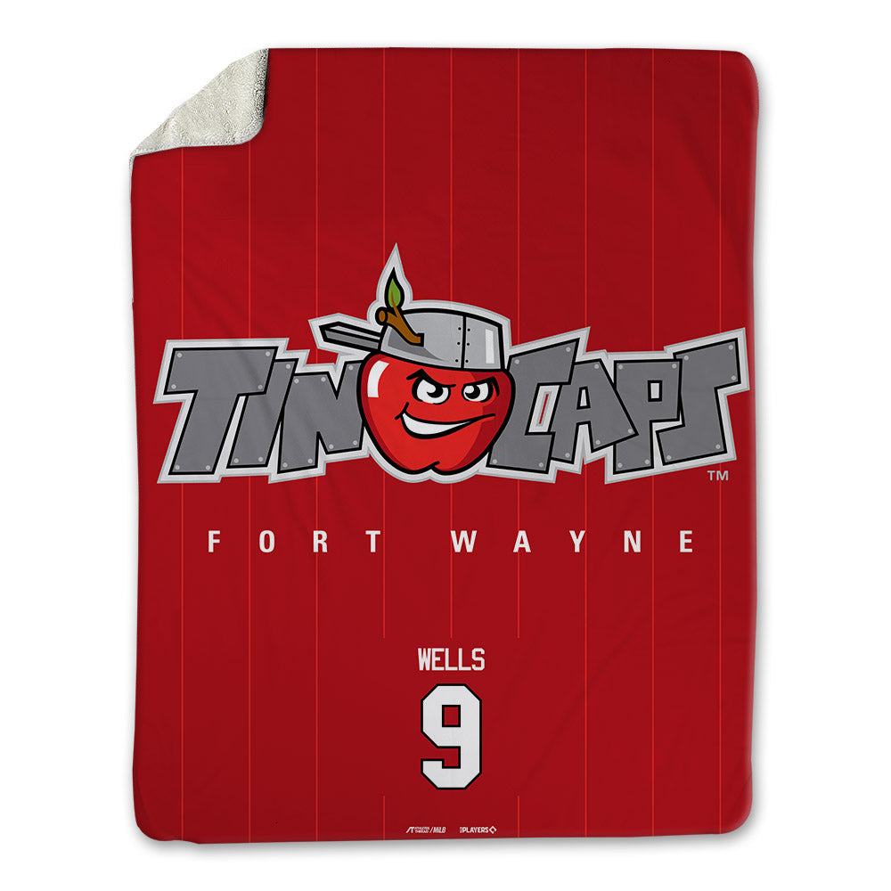 Fort Wayne TinCaps - MILB Baseball : Kasen Wells - Blanket-0