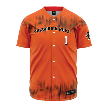 Frederick Keys - MILB Baseball : Nate George - Jersey-0