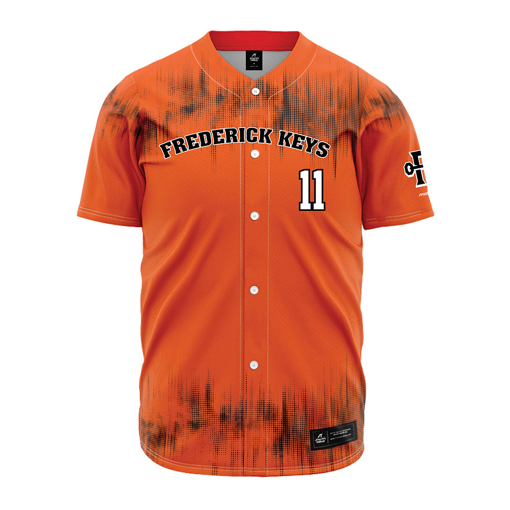 Frederick Keys - MILB Baseball : Jordan Sanchez - Jersey-0