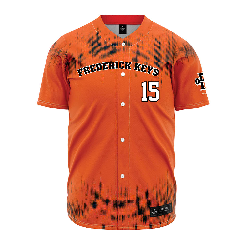 Frederick Keys - MILB Baseball : Randal Diaz - Jersey-0