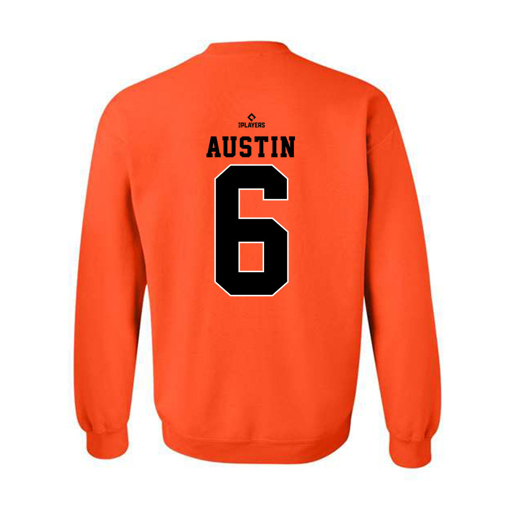 Frederick Keys - MILB Baseball : RJ Austin - Crewneck Sweatshirt-1