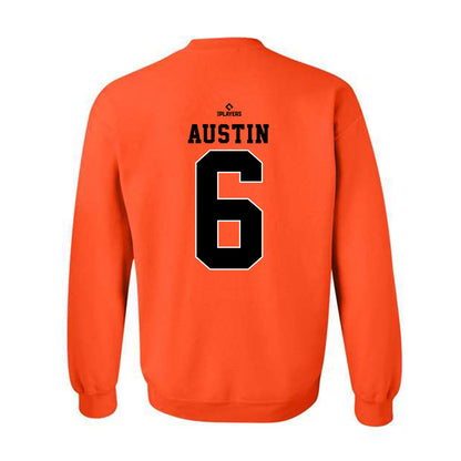 Frederick Keys - MILB Baseball : RJ Austin - Crewneck Sweatshirt-1
