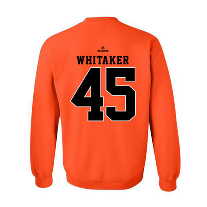 Frederick Keys - MILB Baseball : Braylon Whitaker - Crewneck Sweatshirt-1