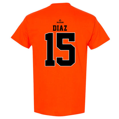 Frederick Keys - MILB Baseball : Randal Diaz - T-Shirt-1