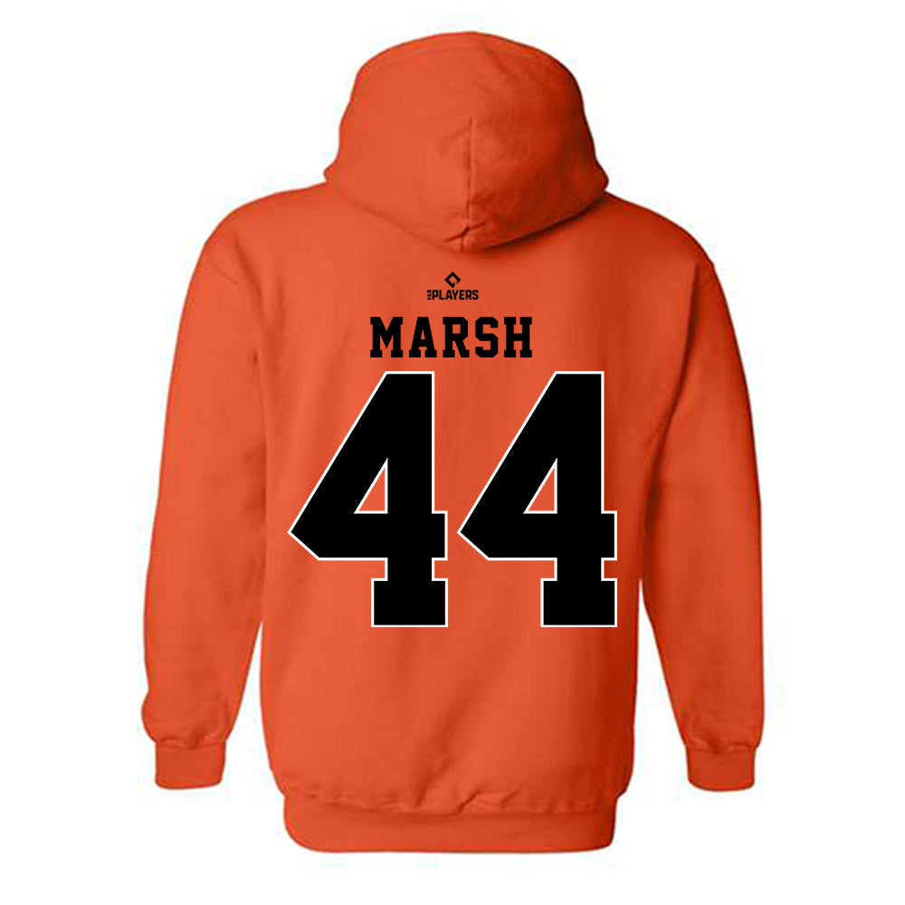 Frederick Keys - MILB Baseball : Chandler Marsh - Hooded Sweatshirt-1
