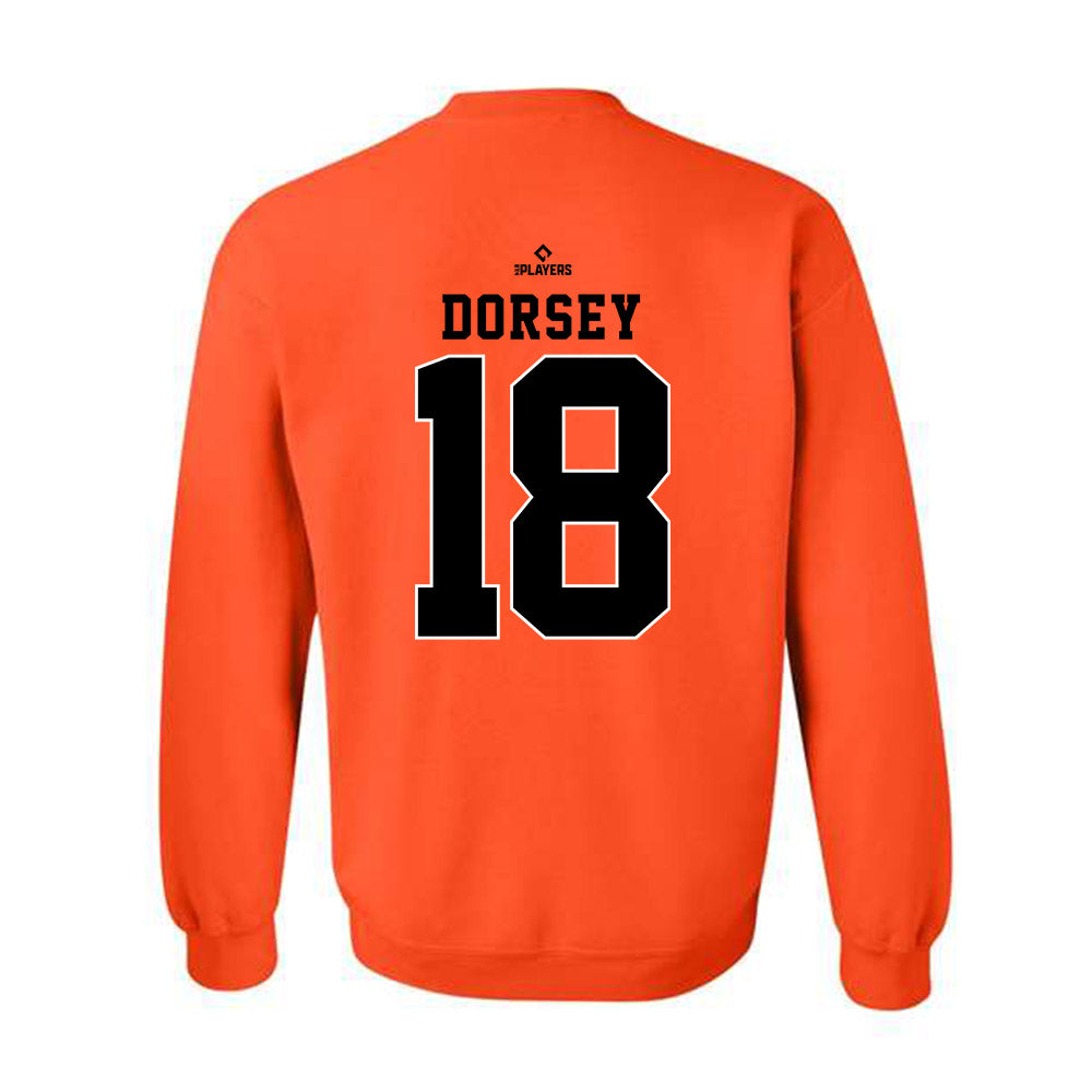 Frederick Keys - MILB Baseball : Carson Dorsey - Crewneck Sweatshirt-1