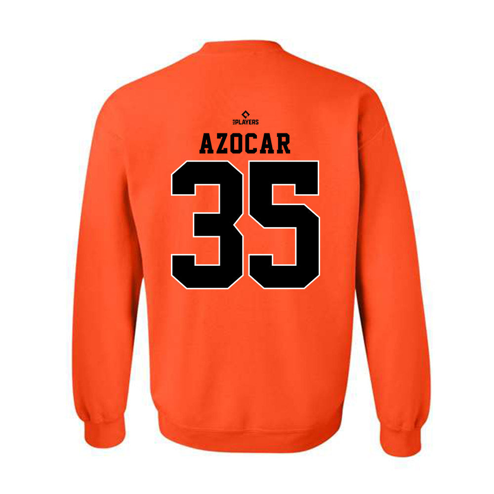 Frederick Keys - MILB Baseball : Enddy Azocar - Crewneck Sweatshirt-1