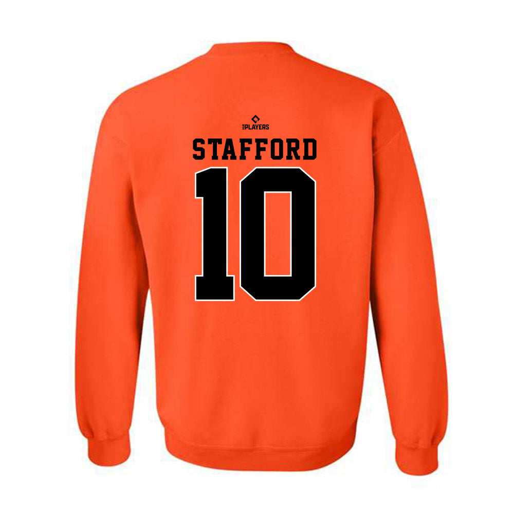 Frederick Keys - MILB Baseball : Ryan Stafford - Crewneck Sweatshirt-1