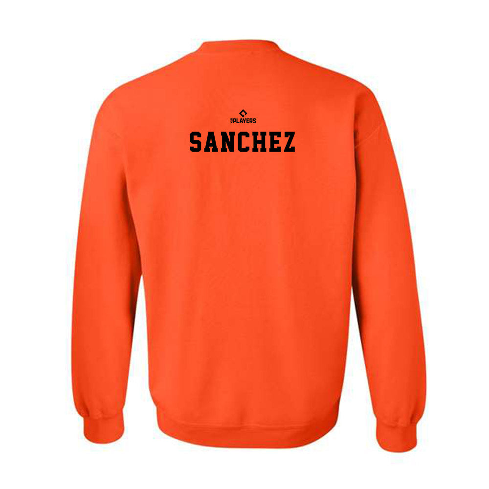 Frederick Keys - MILB Baseball : Luis Sanchez - Crewneck Sweatshirt-1