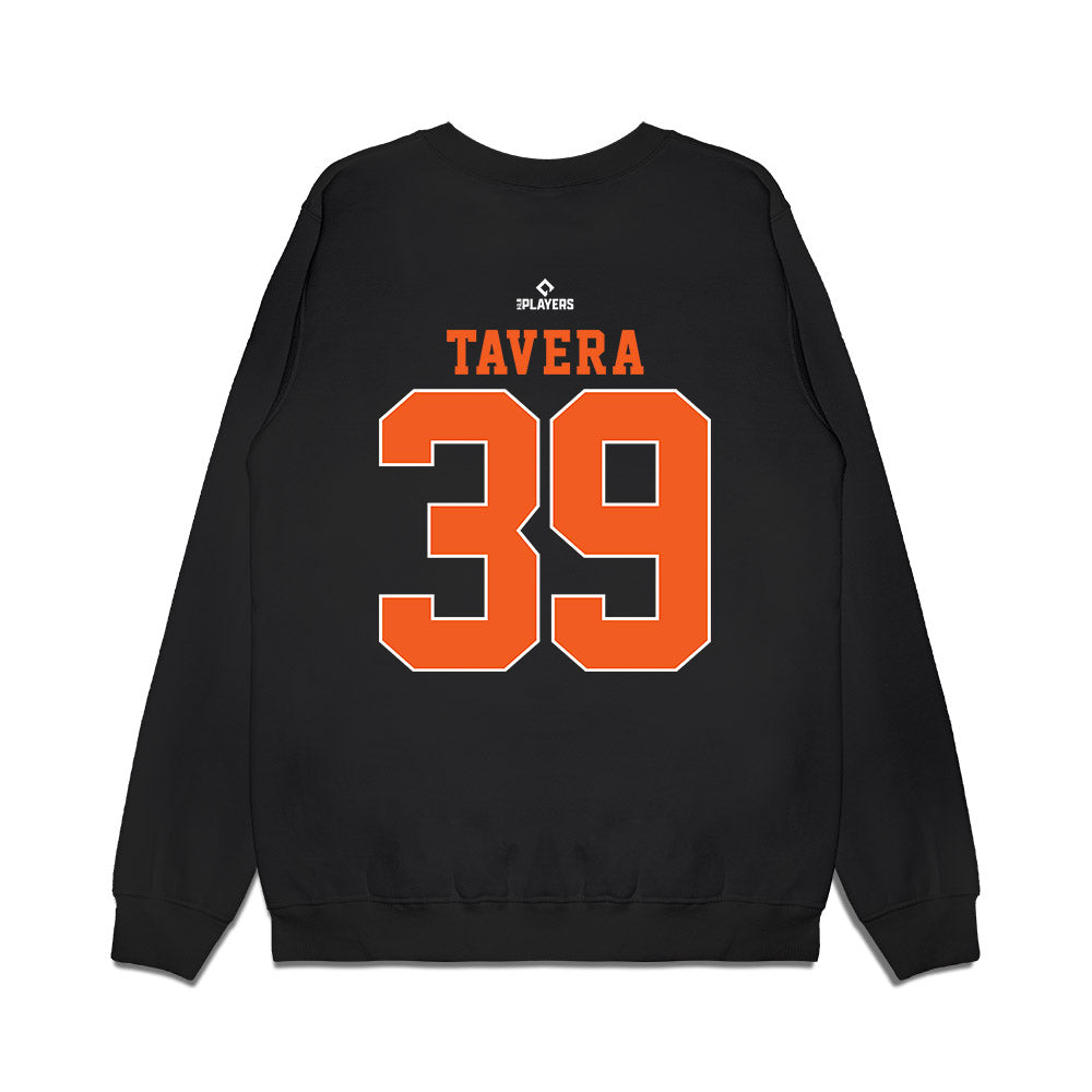 Frederick Keys - MILB Baseball : Braylin Tavera - Premium Crewneck Sweatshirt-1