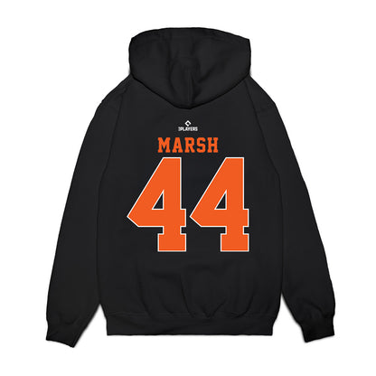 Frederick Keys - MILB Baseball : Chandler Marsh - Premium Hooded Sweatshirt-1