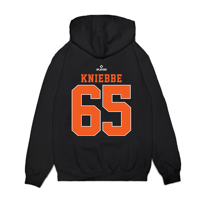 Frederick Keys - MILB Baseball : Todd Kniebbe - Premium Hooded Sweatshirt-1