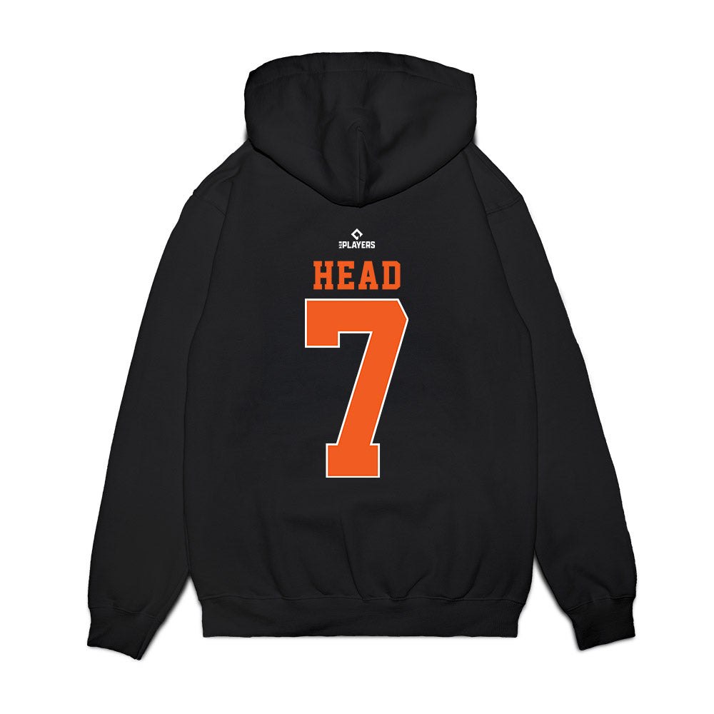 Frederick Keys - MILB Baseball : Ty Head - Premium Hooded Sweatshirt-1