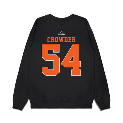 Frederick Keys - MILB Baseball : Jack Crowder - Premium Crewneck Sweatshirt-1