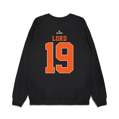 Frederick Keys - MILB Baseball : Kiefer Lord - Premium Crewneck Sweatshirt-1