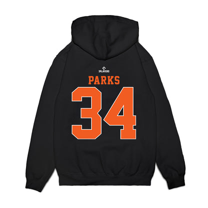 Frederick Keys - MILB Baseball : Brendan Parks - Premium Hooded Sweatshirt-1