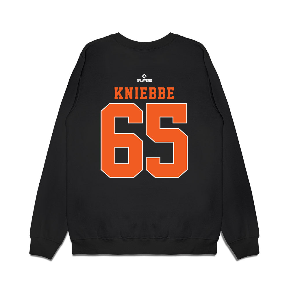 Frederick Keys - MILB Baseball : Todd Kniebbe - Premium Crewneck Sweatshirt-1