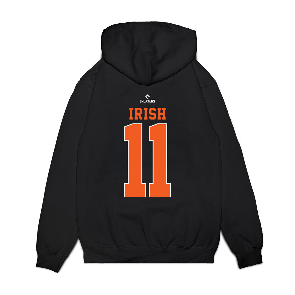 Frederick Keys - MILB Baseball : Ike Irish - Premium Hooded Sweatshirt-1