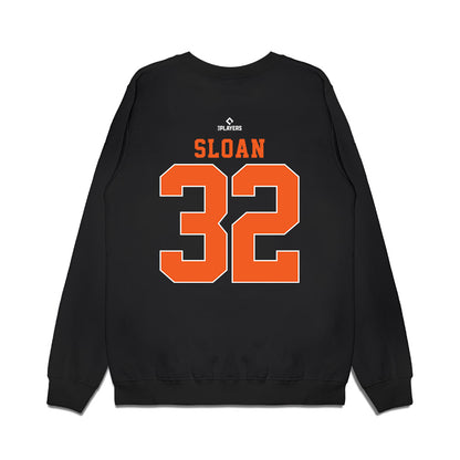 Frederick Keys - MILB Baseball : Braeden Sloan - Premium Crewneck Sweatshirt-1
