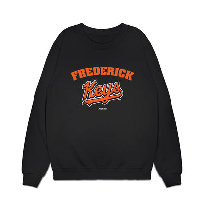 Frederick Keys - MILB Baseball : Braylin Tavera - Premium Crewneck Sweatshirt-0