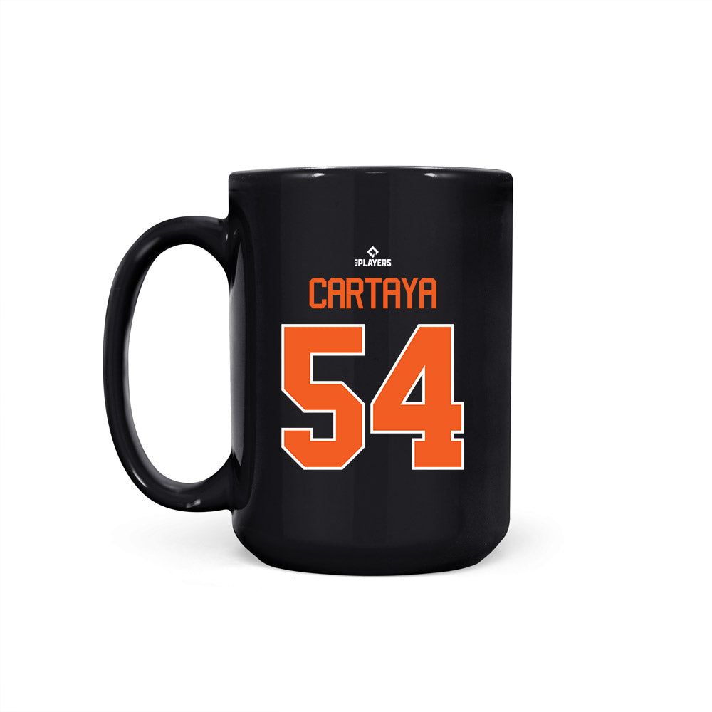 Frederick Keys - MILB Baseball : Yeiber Cartaya - Coffee Mug-1