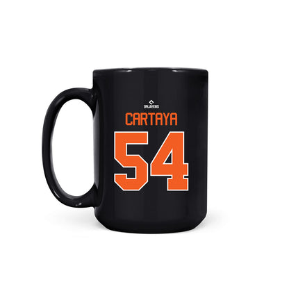 Frederick Keys - MILB Baseball : Yeiber Cartaya - Coffee Mug-1