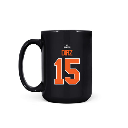 Frederick Keys - MILB Baseball : Randal Diaz - Coffee Mug-1