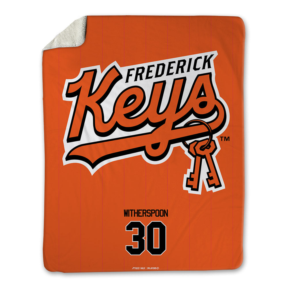 Frederick Keys - MILB Baseball : Kyson Witherspoon - Blanket-0