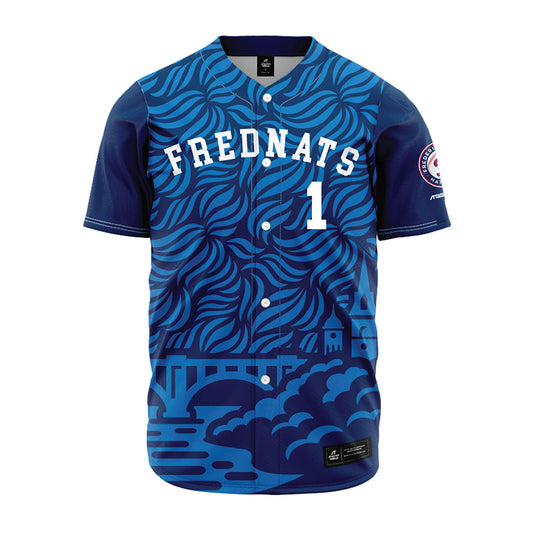 Burg Nats - MILB Baseball : Jordan Williams - Jersey-0