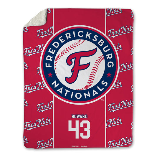 Burg Nats - MILB Baseball : Cody Howard - Blanket-0