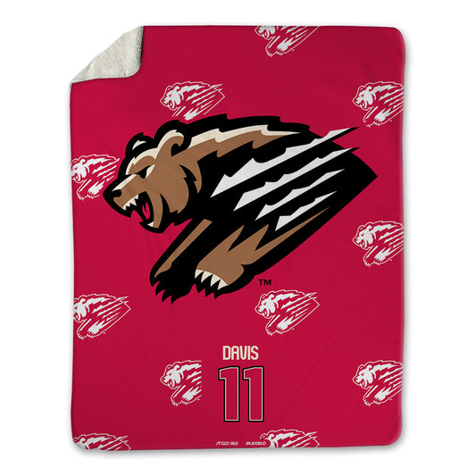 Fresno Grizzlies - MILB Baseball : Ben Davis - Blanket-0