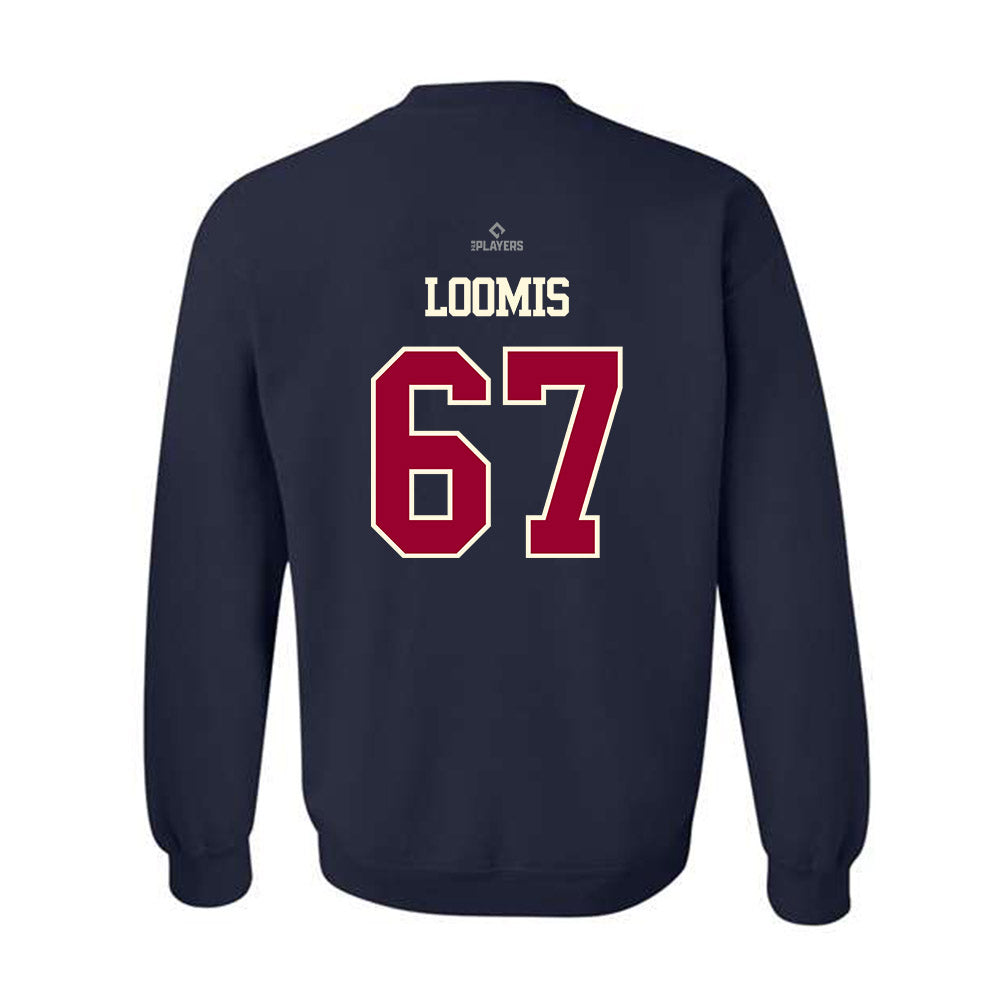 Frisco RoughRiders - MILB Baseball : Eric Loomis - Crewneck Sweatshirt-1