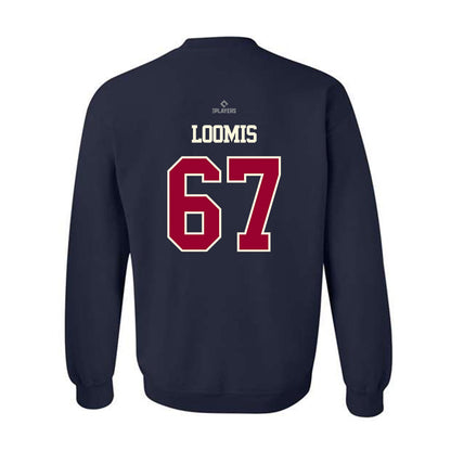 Frisco RoughRiders - MILB Baseball : Eric Loomis - Crewneck Sweatshirt-1