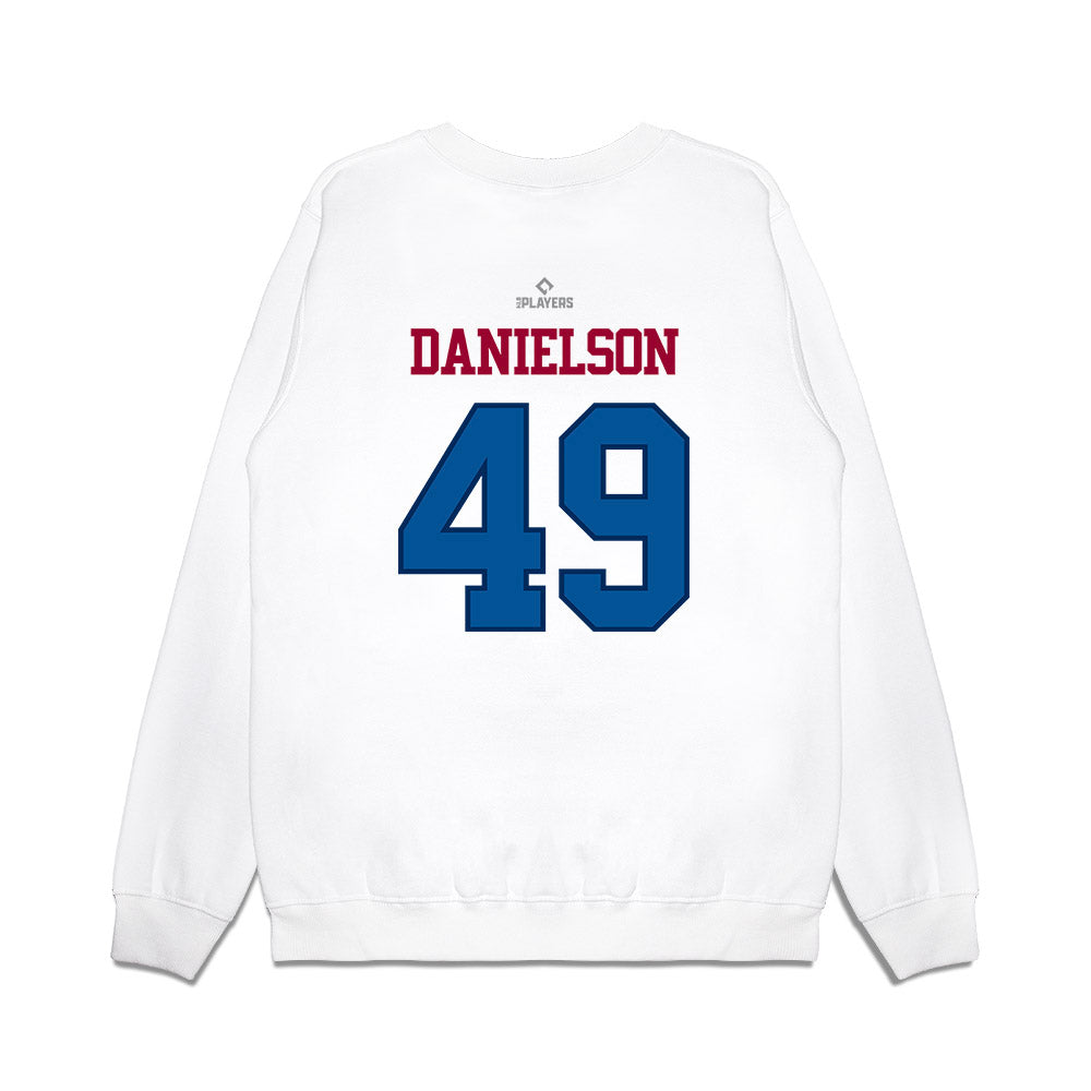 Frisco RoughRiders - MILB Baseball : Joey Danielson - Premium Crewneck Sweatshirt-1