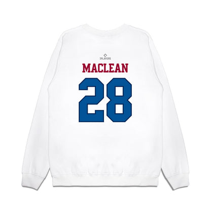 Frisco RoughRiders - MILB Baseball : Dylan MacLean - Premium Crewneck Sweatshirt-1